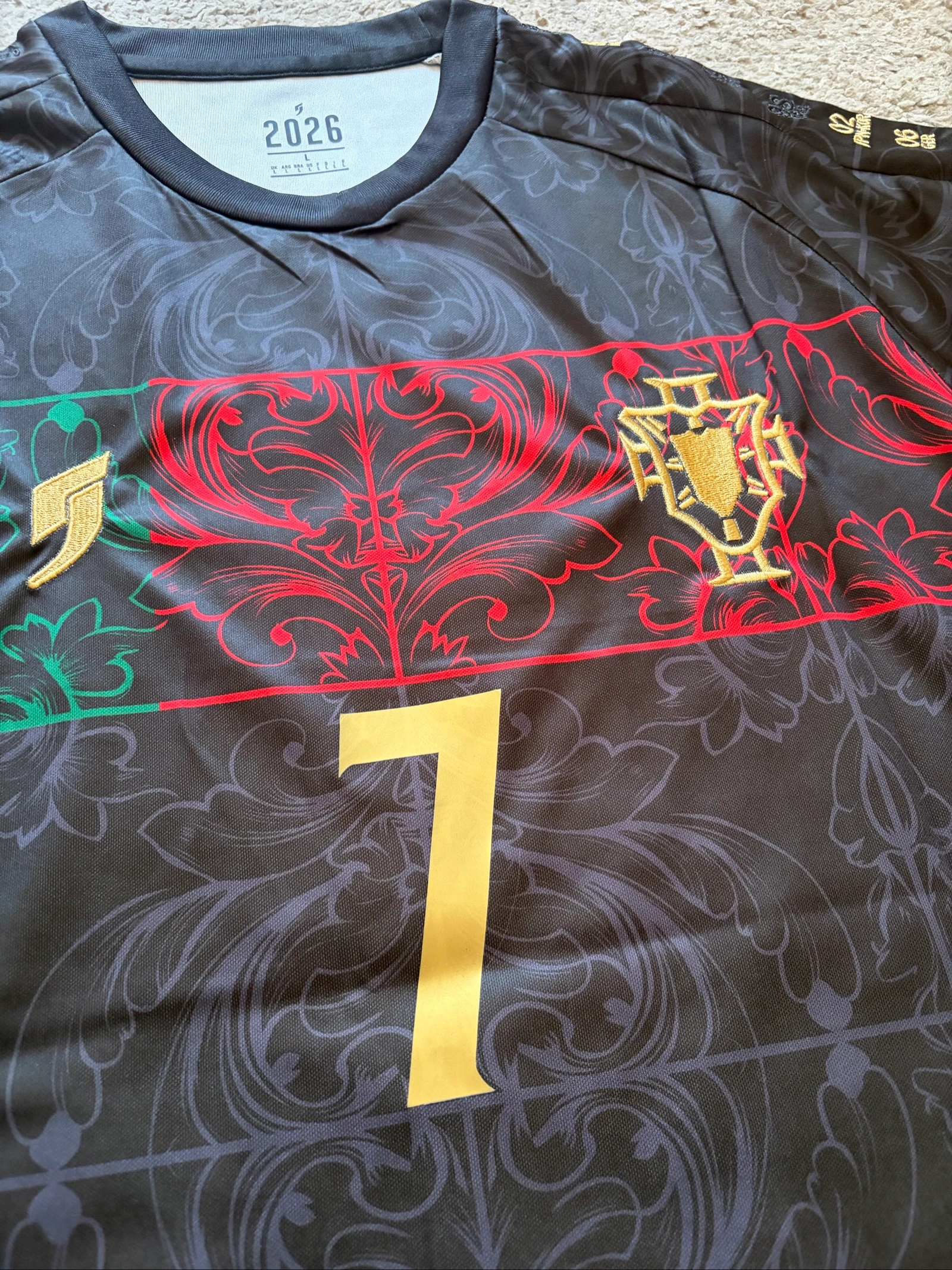 Portugal "the siu" Ronaldo L shirt – photo 2